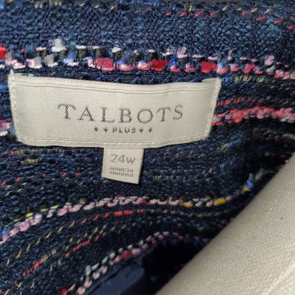 Talbots Multi Color Blazer - Picture 2 of 6